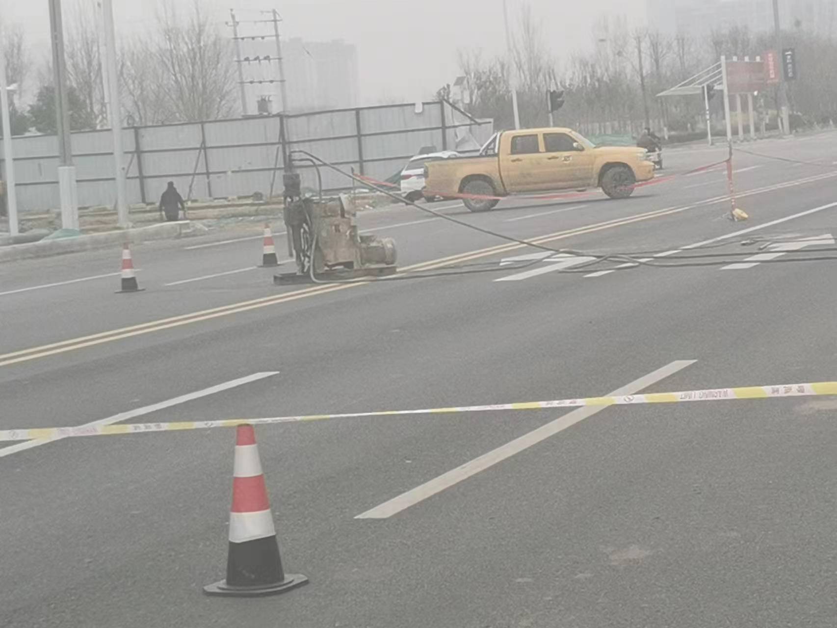福清公路路基沉陷注浆
